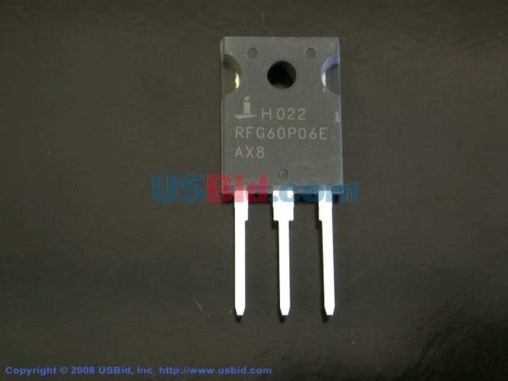 INTERSIL/HARRIS RFG60P06E TO-247 60A  60V  0.030 Ohm  ESD