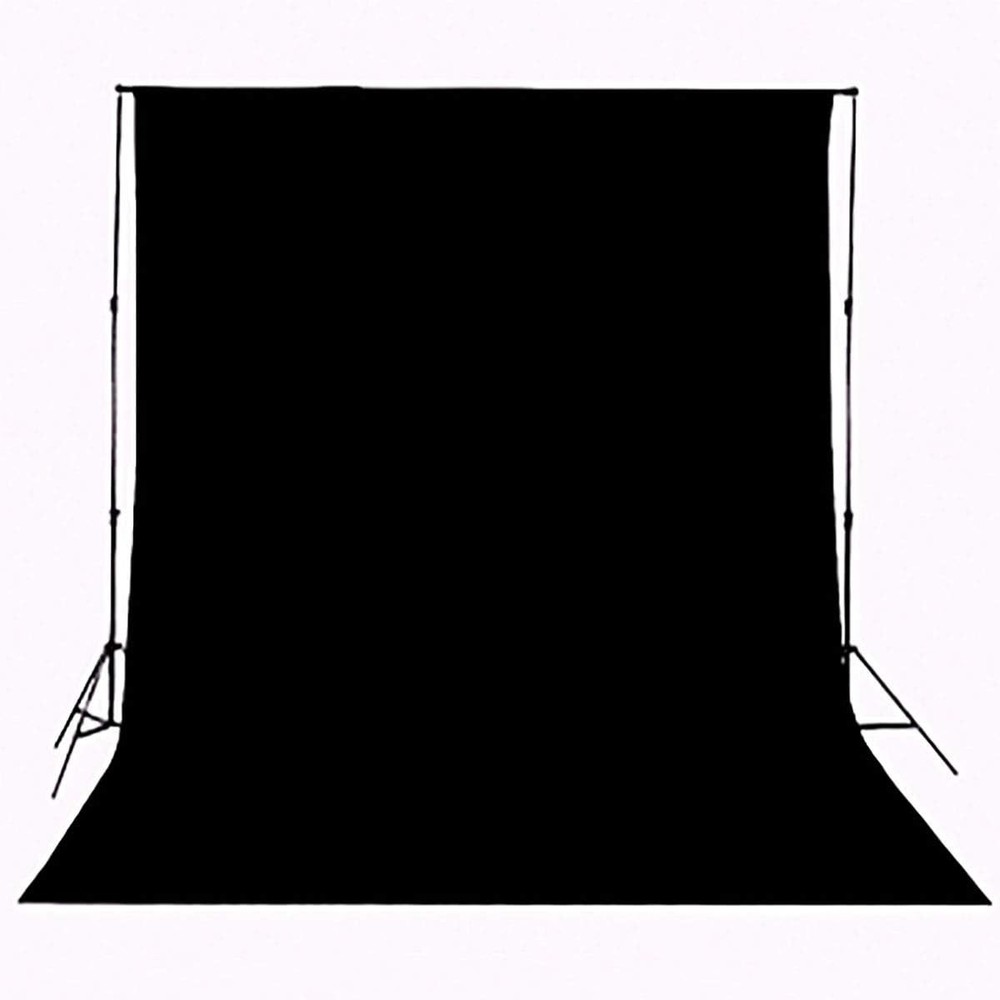 Black Backdrop for Photography Durable Fabric Background Photo Backdrop Video Ph