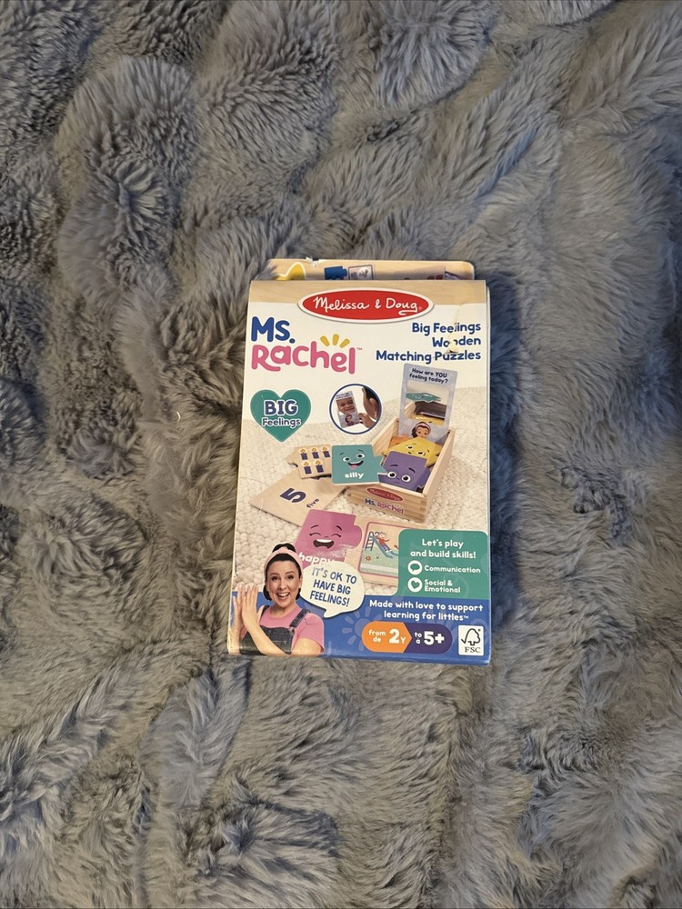 Melissa & Doug Big Feelings Wooden Matching Puzzles