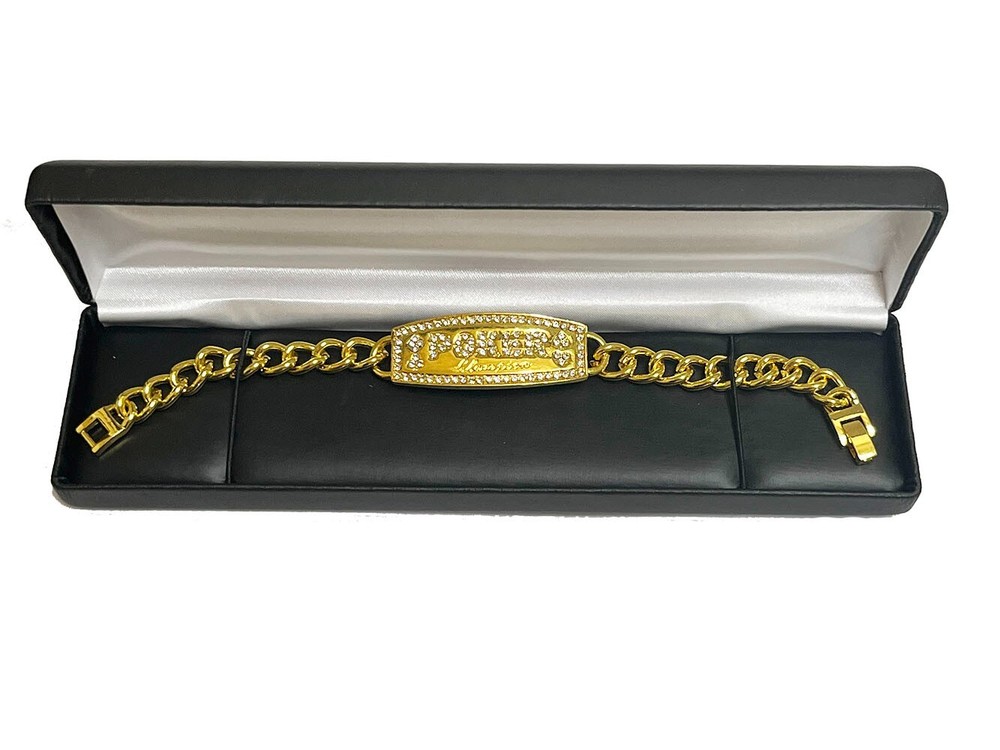 POKER CHAMPION BRACELET made with Swarovski Crystal Stones 8