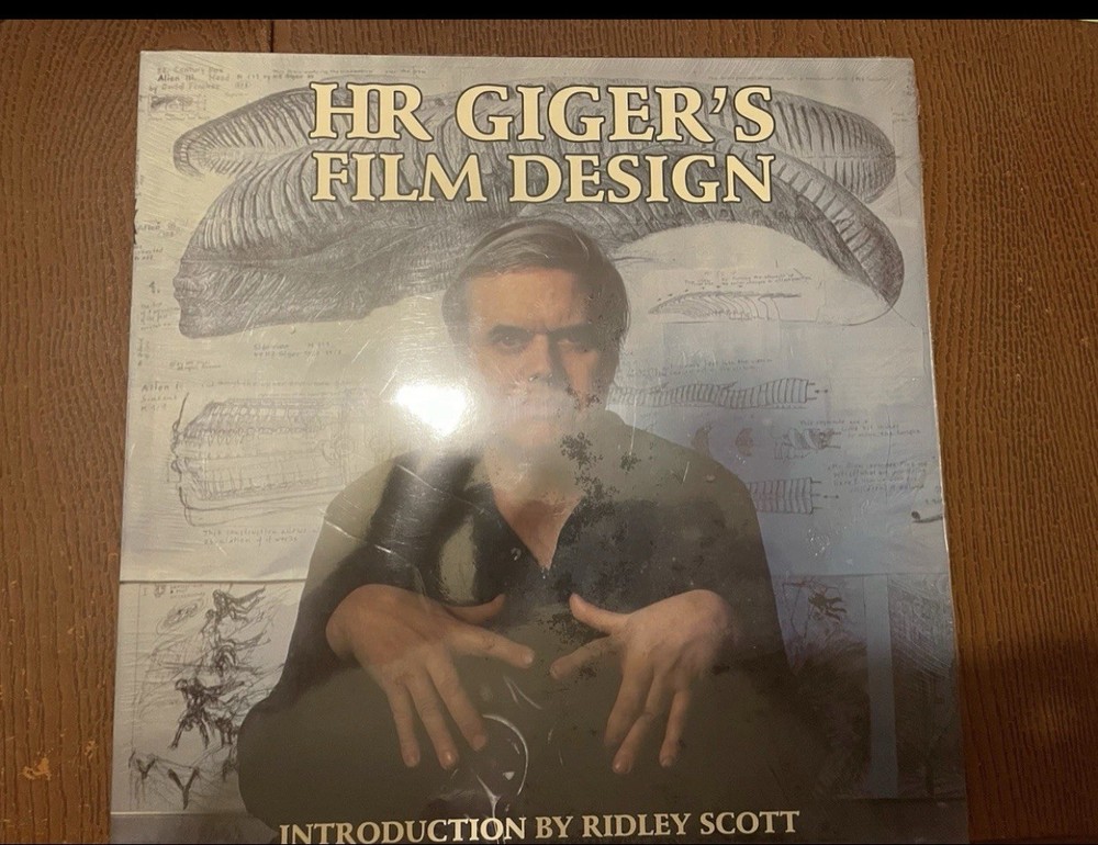 Vintage Hc Art Book H.r. Giger Film Design New Sealed Morpheus Hr Alien