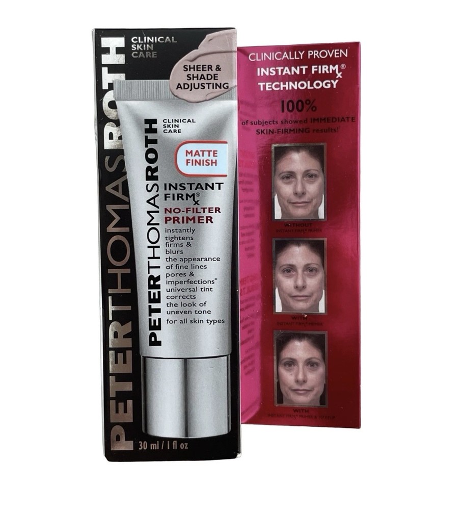 Peter Thomas Roth Instant FIRMx No-Filter Primer 1 oz / 30 ml a New in Box Matte