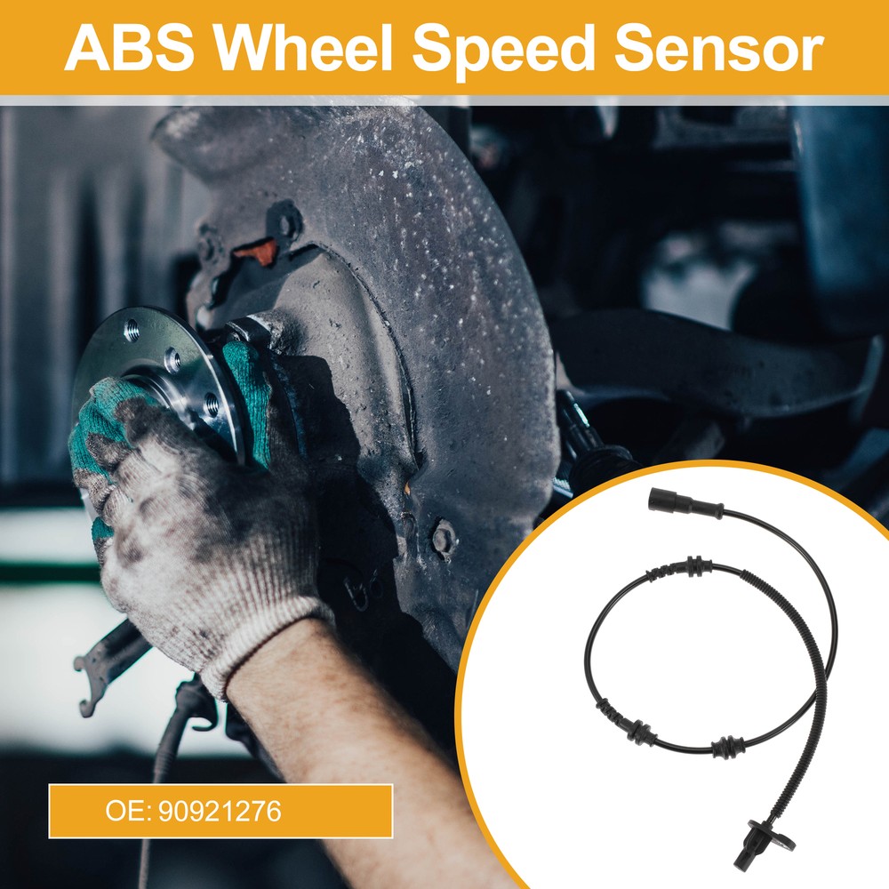 ABS Wheel Speed Sensor 90921276 Front Left Compatible with Buick Excelle