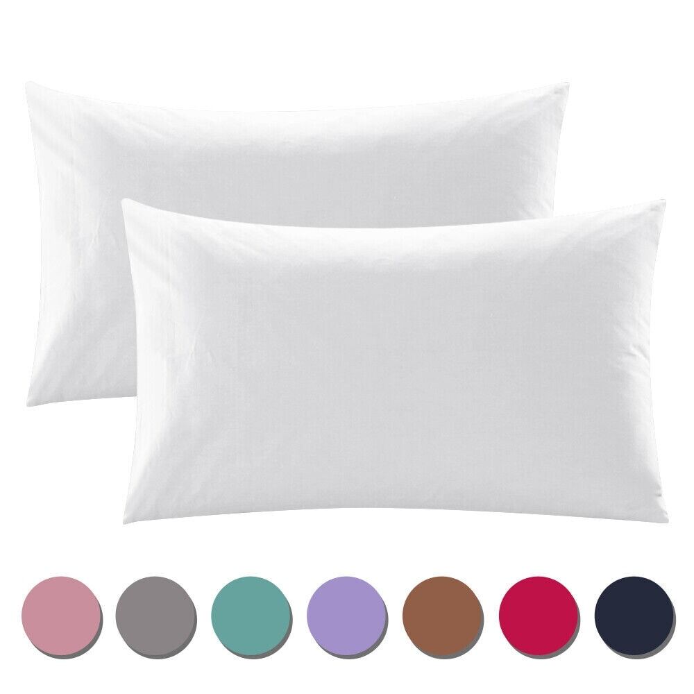 2-Piece Soft Premium Cotton Pillowcase Covers