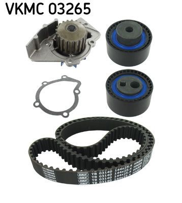 Cooling Water Pump & Timing Belt Kit SKF VKMC 03265 Fits Citroen Fiat Peugeot