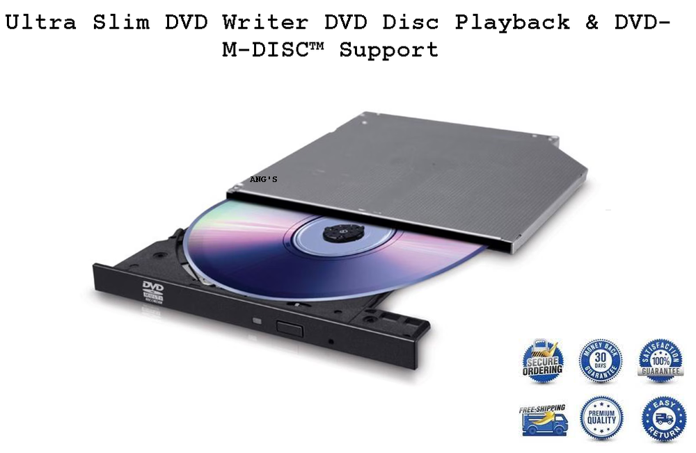 LG GUD0N Laptop Slim Internal Sata Drive DVD-RW/CD Writer Burner Reader Player🔥