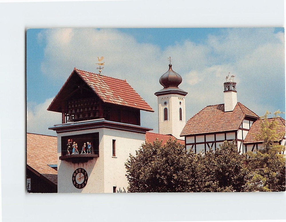 Postcard Frankenmuth Bavarian Inn Frankenmuth Michigan USA