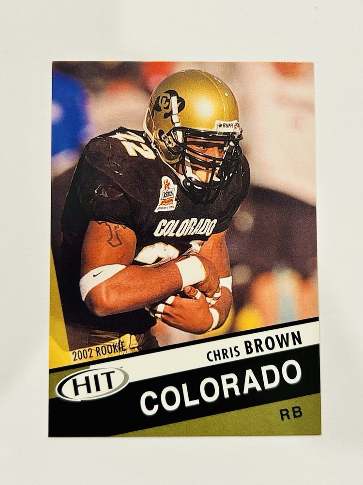 2003 SAGE HIT Chris Brown RC Colorado Buffaloes #23 B