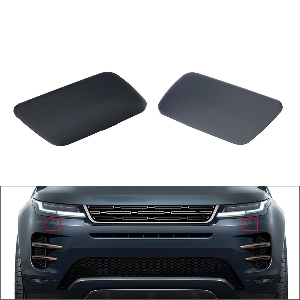 2pcs Front Headlight Washer Cover For Land Rover Range Rover Evoque 2020-2025