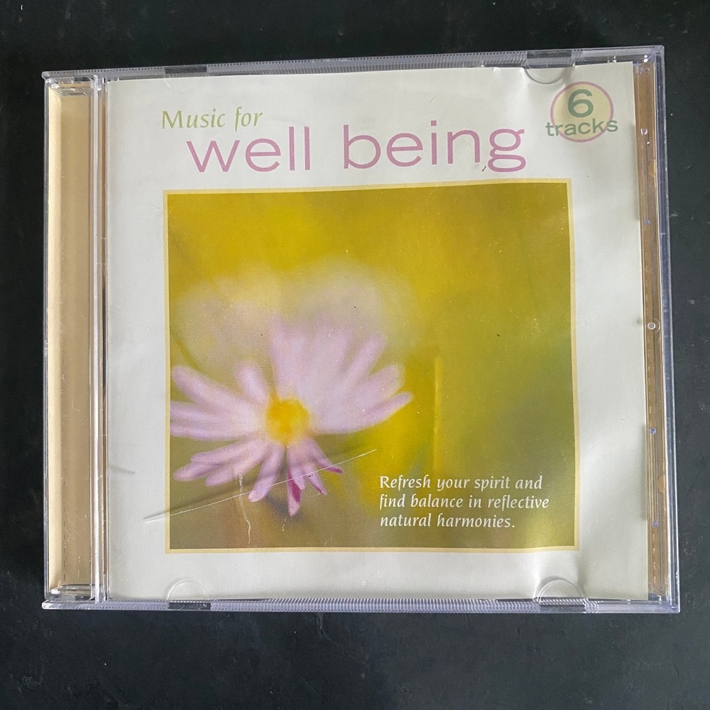 Music for Well Being CD Relaxing New Age Meditation Ambient Genius Products