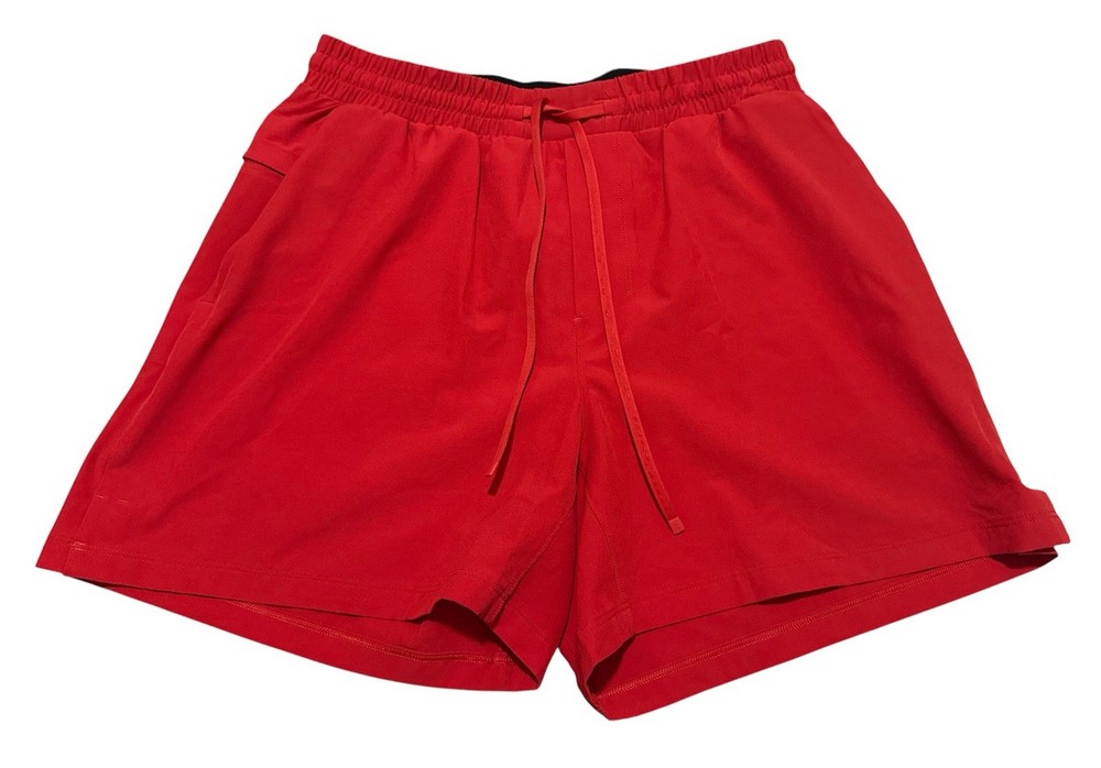 Lululemon Pool Shorts Lined RED 5