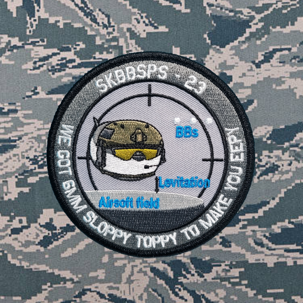 Atamonica - SKBBSPS-23 cute flight bird head USAF Ace Combat morale anime patch-image