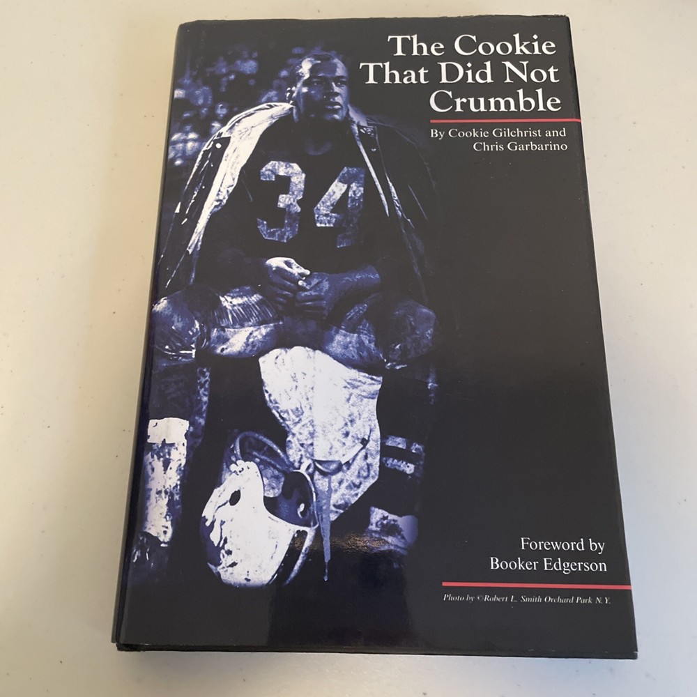 SIGNED Cookie That Did Not Crumble Cookie Gilchrist Lem Barney