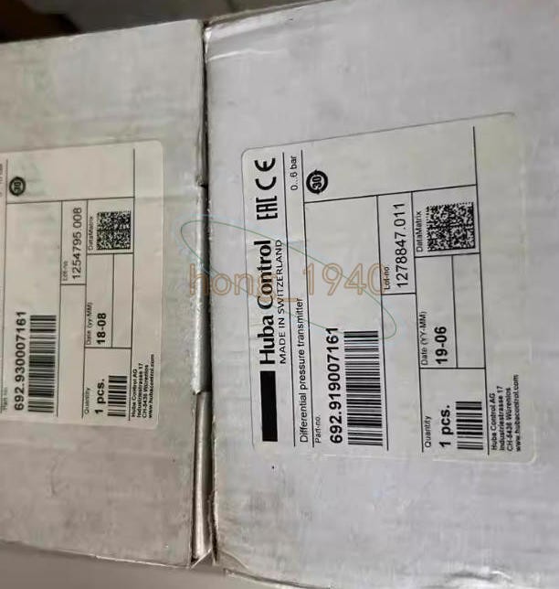 1PCS Huba Control 692.919007161 0-6bar 4-20MA pressure sensor New