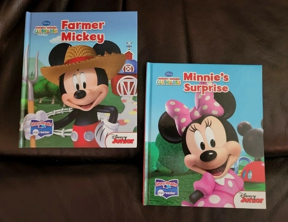 Disney Mickey Mouse Clubhouse Story Reader me Reader Books Set of (2) 2014