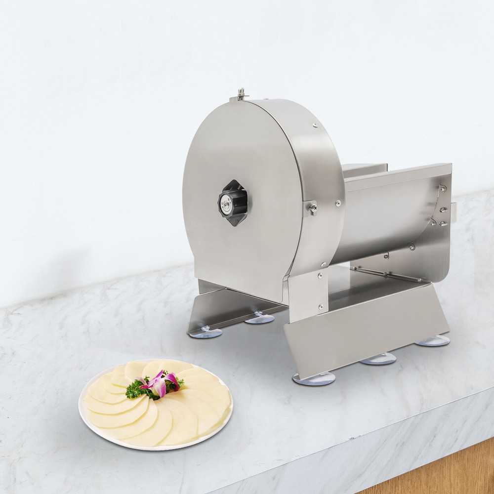 Stainless Steel Electric Lemon Slicer for Commercial Fruit & Veg Cutting