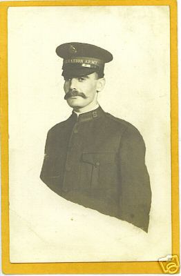Real Photo Postcard - Officer Salvation Army