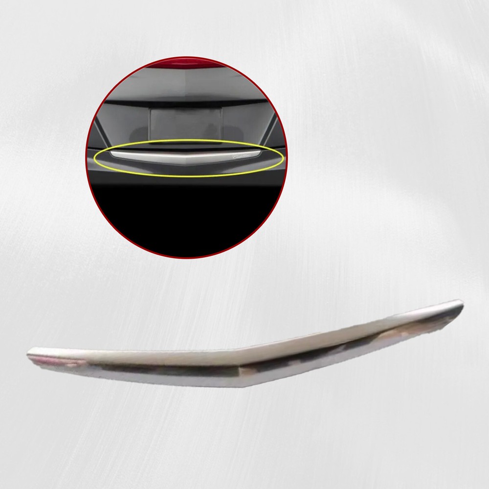 2013-2019 Cadillac ATS Chrome Rear Door Trunk Lid Bumper Cover Replacement