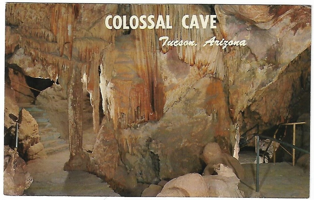 VTG Postcard - Colossal Cave, Tucson, Arizona