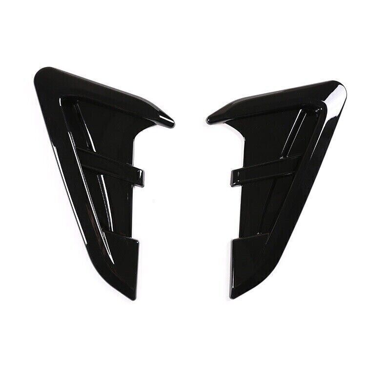 Car Side Fender Air Vent Outlet Cover Gloss Black For BMW X3 G01 X4 G02 2018 UP