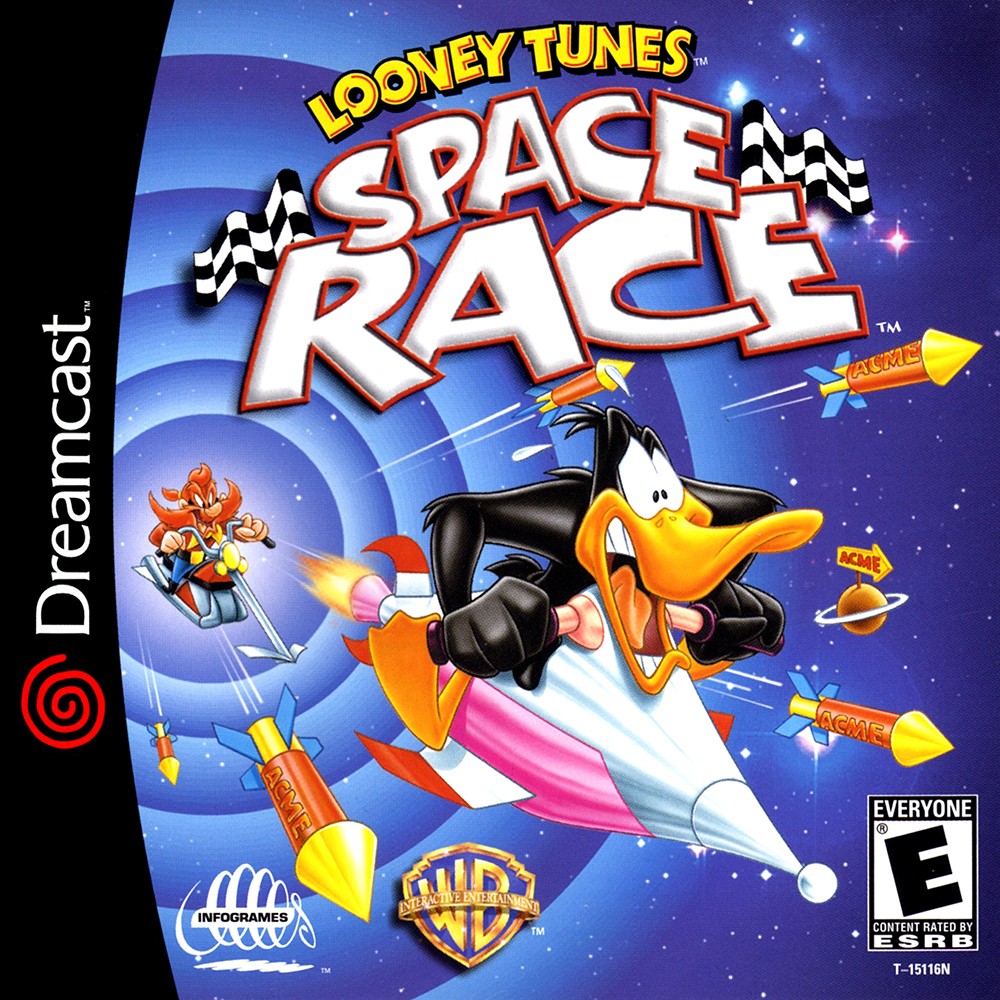 Looney Tunes Space Race Sega Dream Cast Games For Sega Dreamcast 4E