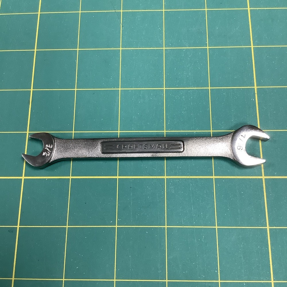 Vintage Craftsman VV 44572 3/8” By 7/16” Open End Wrench USA