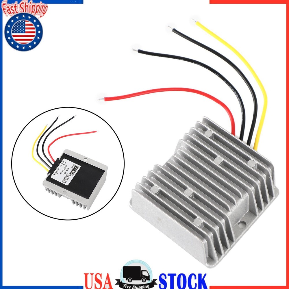 Car Power Supply Module Adapter DC-DC Converter 9V/36V Step Down To 13.8V 5A 70W