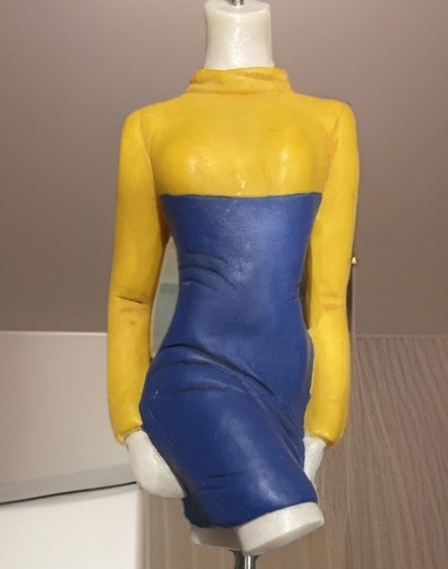 Vintage The Latest Thing Mannequin Figurine Fashion Display Art Deco 6.5”