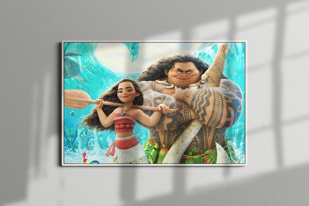 Moana Poster or Canvas - Moana Movie Wall Art