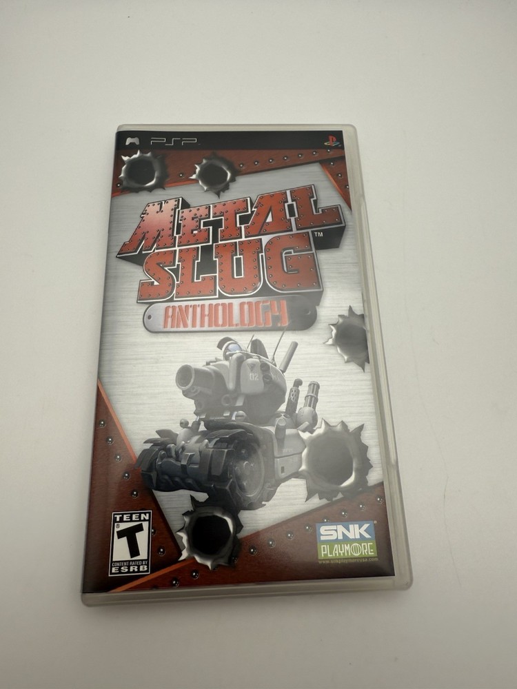 Metal Slug Anthology (Sony PSP, 2007) Complete CIB Tested