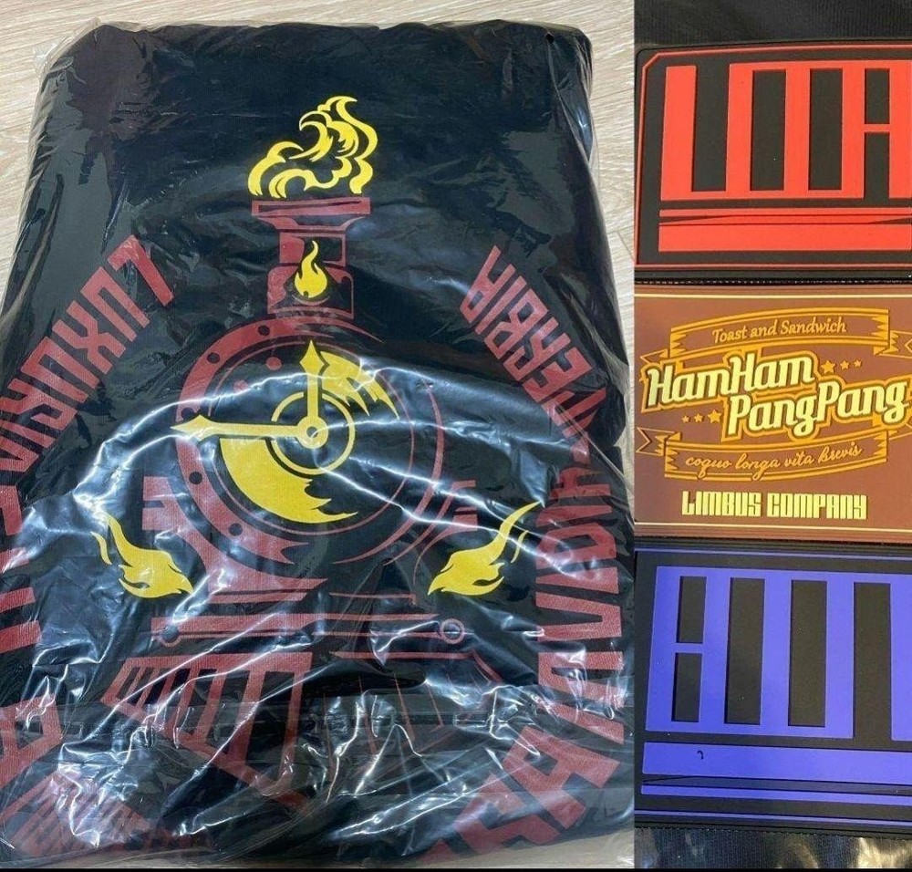 Limbus Company Zip up hoodie HamHamPangPang Patch Set Busan Limited  2025 New