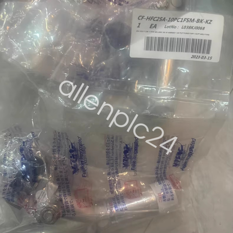 CARTEN CF-HFC25A-10PC1FSM-BK-KZ Bellows Valve NEW FedEx or DHL