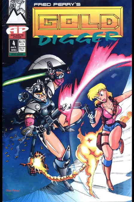 Gold Digger 2nd Series #4 FN Antarctic Fred Perry with combined shipping