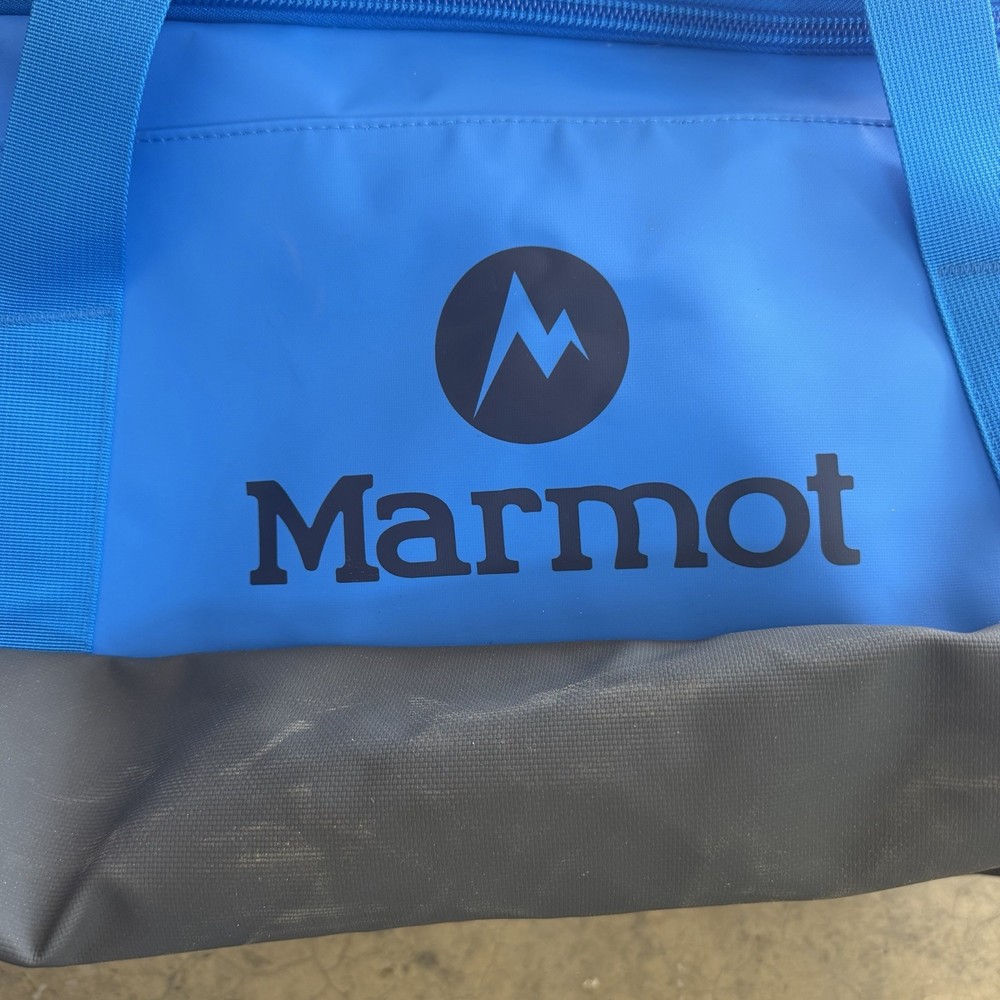 Marmot Unisex Long Hauler Blue Duffle Bag Medium 35 Liters Carry On