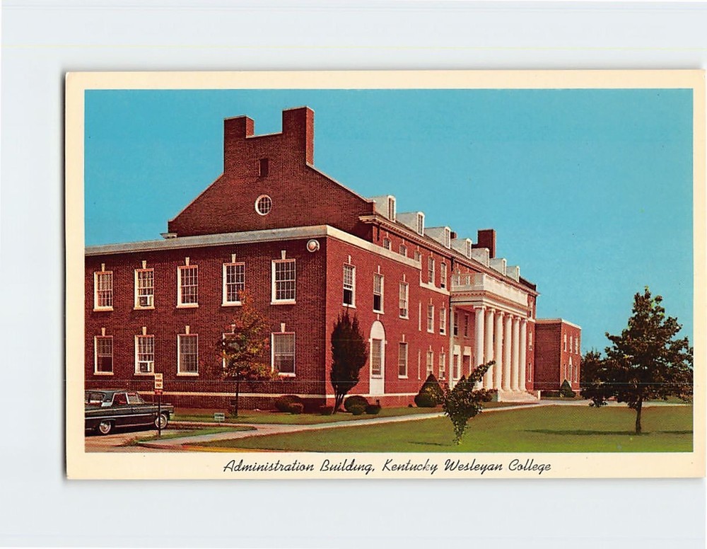 Postcard Kentucky Wesleyan College Owensboro Kentucky USA