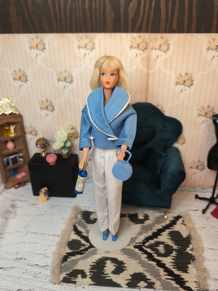 Vintage Barbie Clone Outfit - Jacket, Pants, Shoes, Purse +