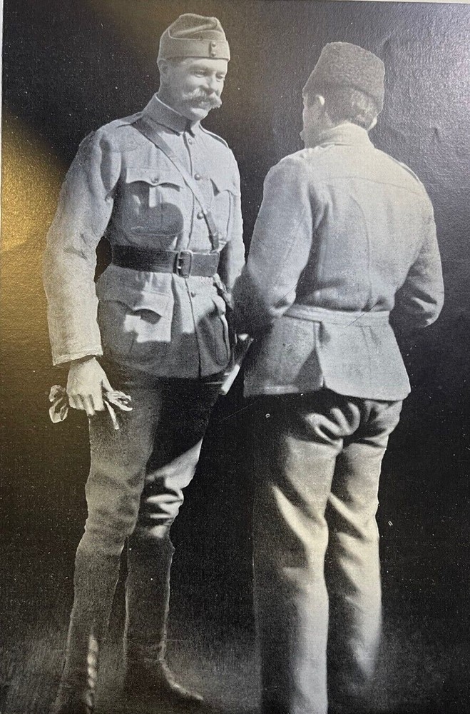 1901 Vintage Magazine Illustration Lord Kitchener of Khartoum