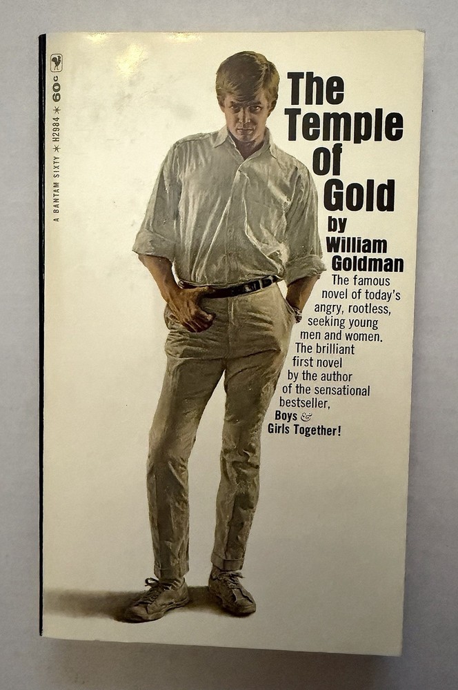 Vintage The Temple of Gold William Goldman Bantam Paperback 5th Printing 1965