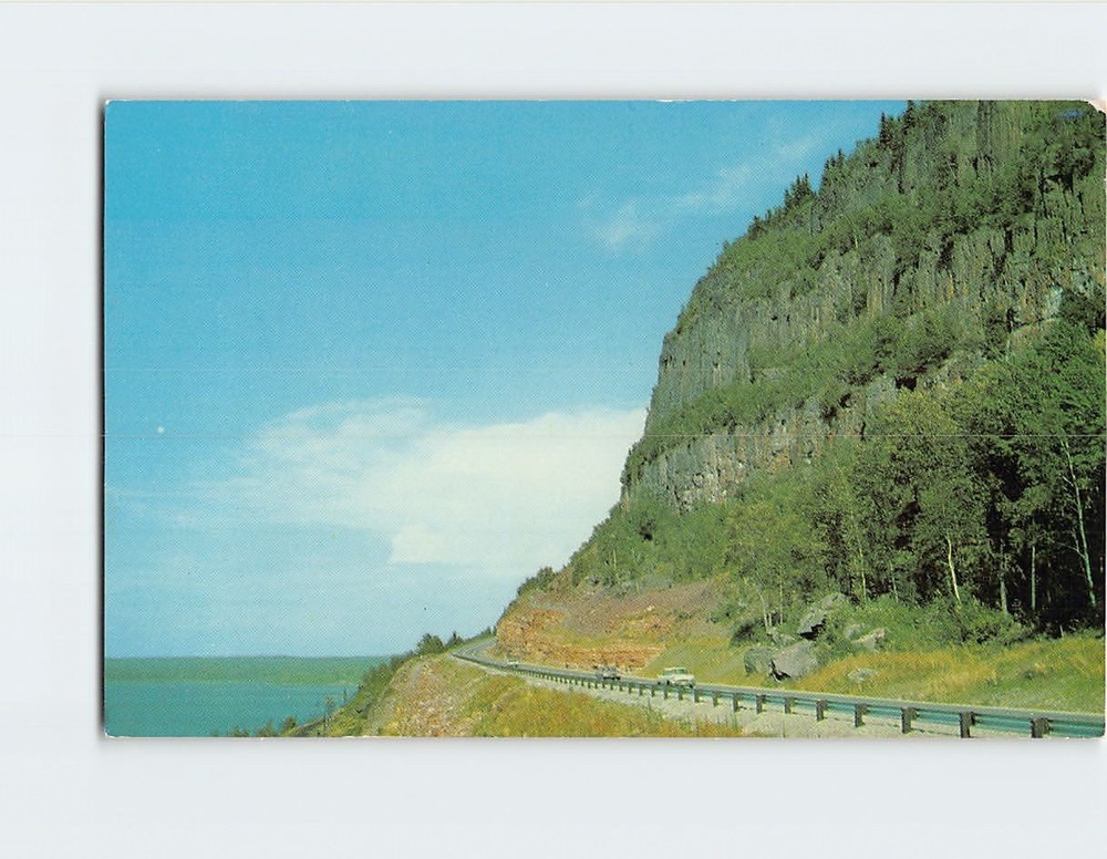 Postcard Scenic View at Kama Bay Trans Canada Highway Nipigon Ontario Canada