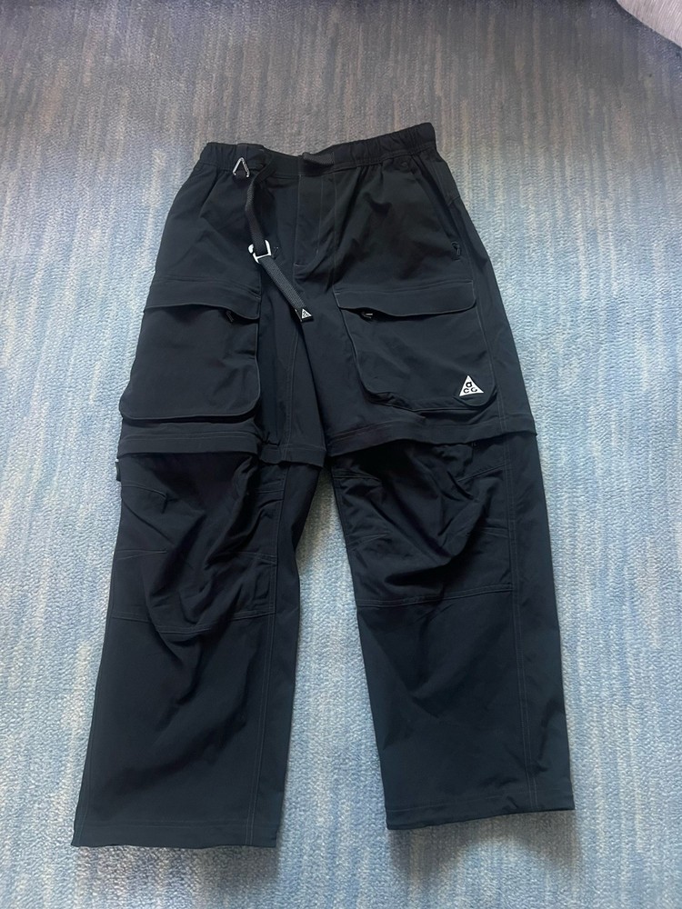 Nike ACG Smith Summit HV0591-010 Pants Shorts Convertible Black Men’s S
