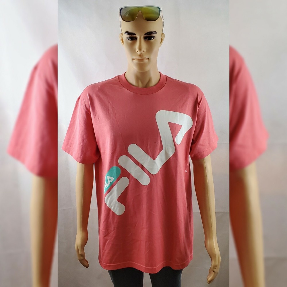 FILA AUTHENTIC MICAH TEE T-SHIRT MEN CREW NECK SHORT SLEEVE REGULAR FIT SIZE L