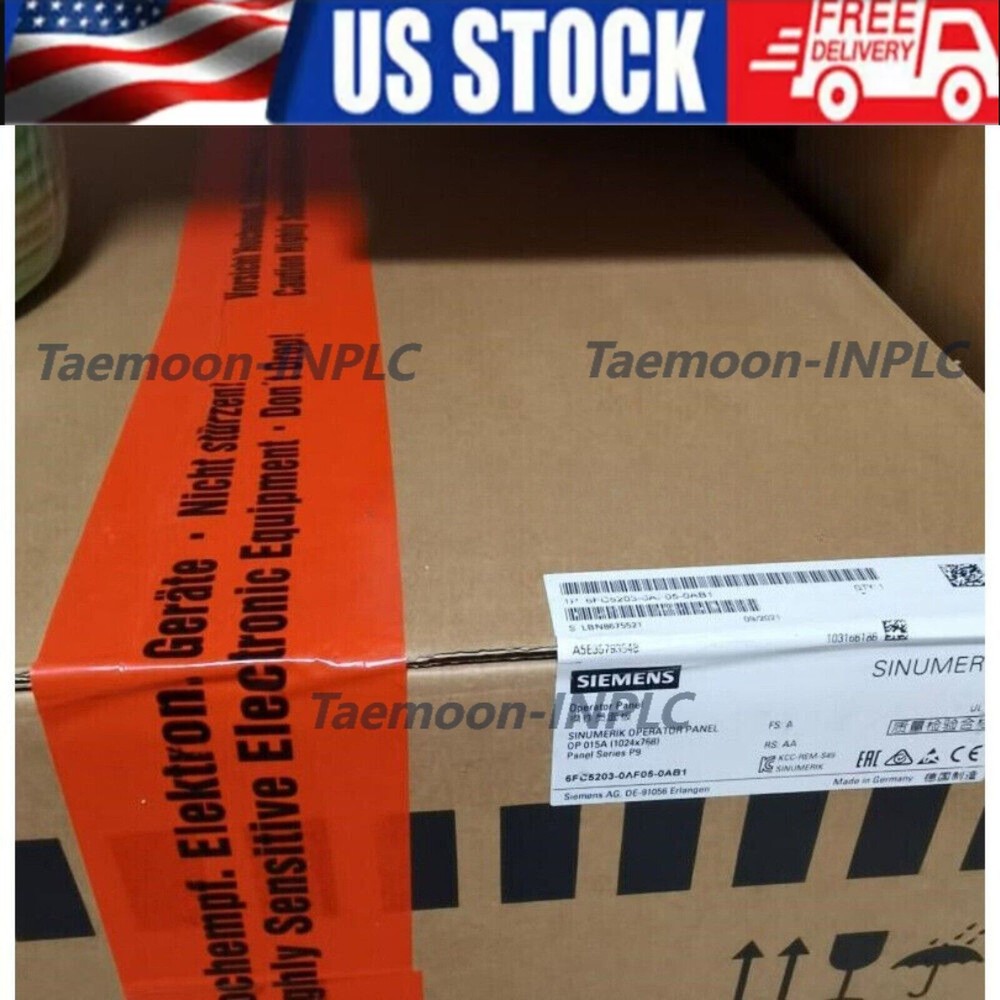 New Siemens 6FC5203-0AF05-0AB1 SINUMERIK operator panel 6FC5 203-0AF05-0AB1