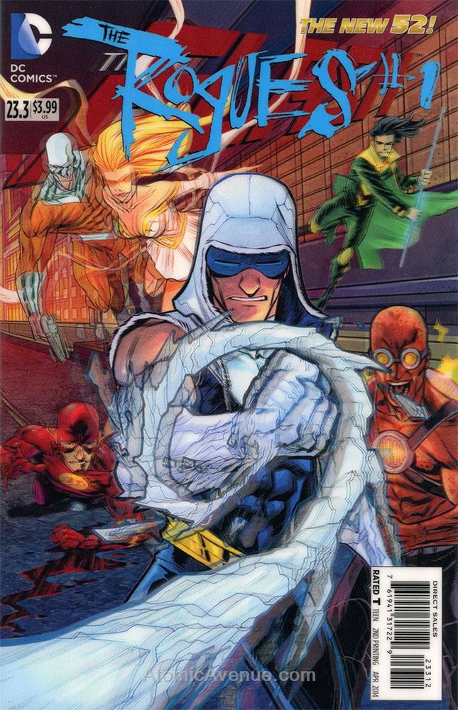 The Flash New 52 #23.3 Lenticular Rogues Cover VF/NM DC Comics