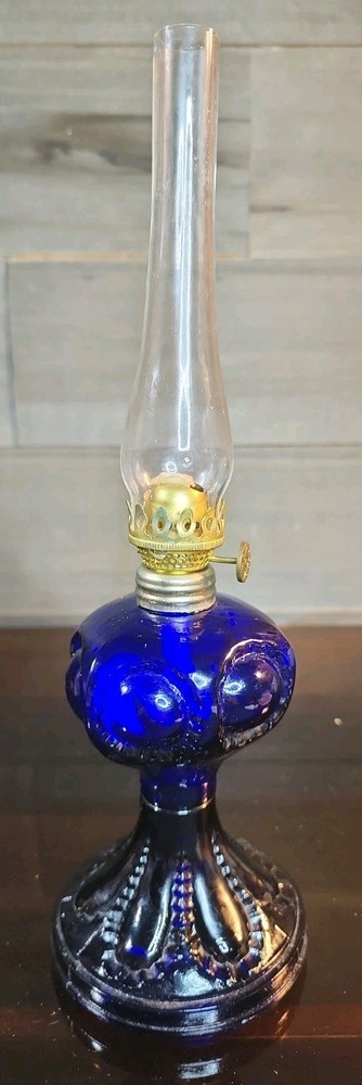 Vintage Cobalt Blue Glass 12