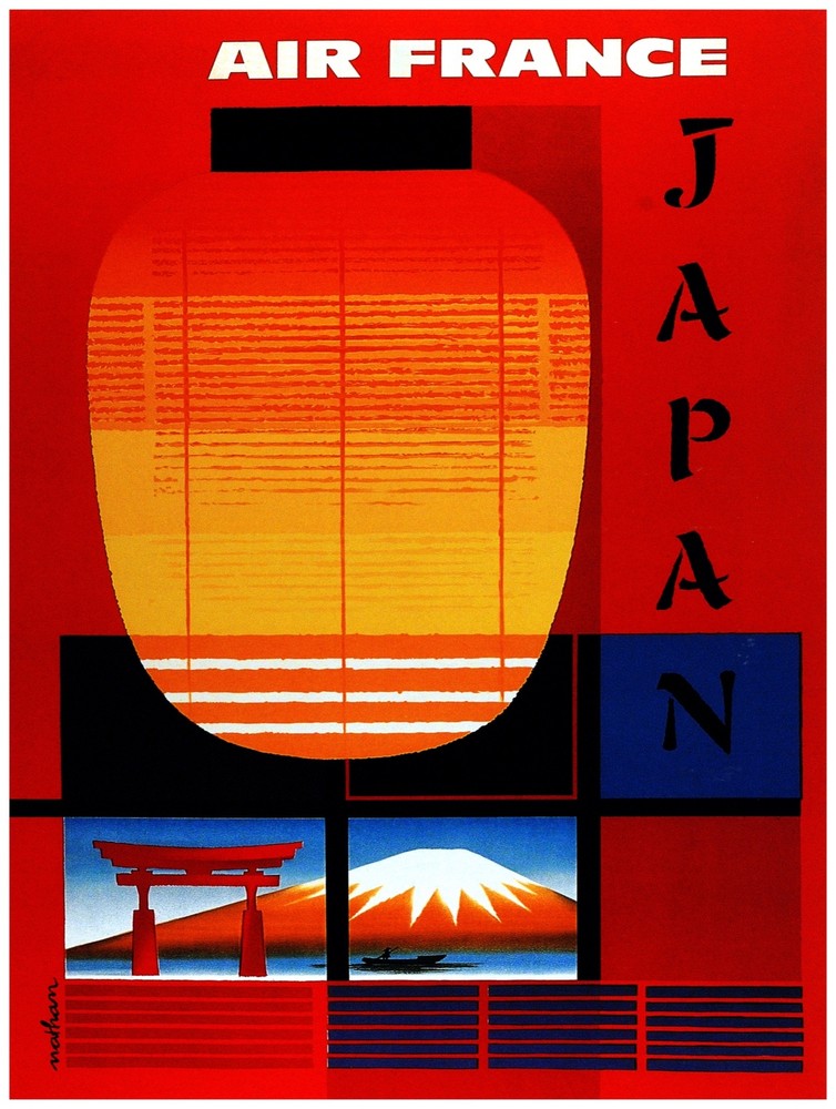 7680.Decoration Poster.Home Room wall design art print.Japan lantern.Travel.Fuji