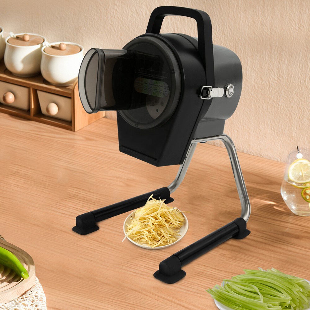 Electric Vegetable Cutter 3-in-1 Fruits Chop Food Processor Slicer Commercial US