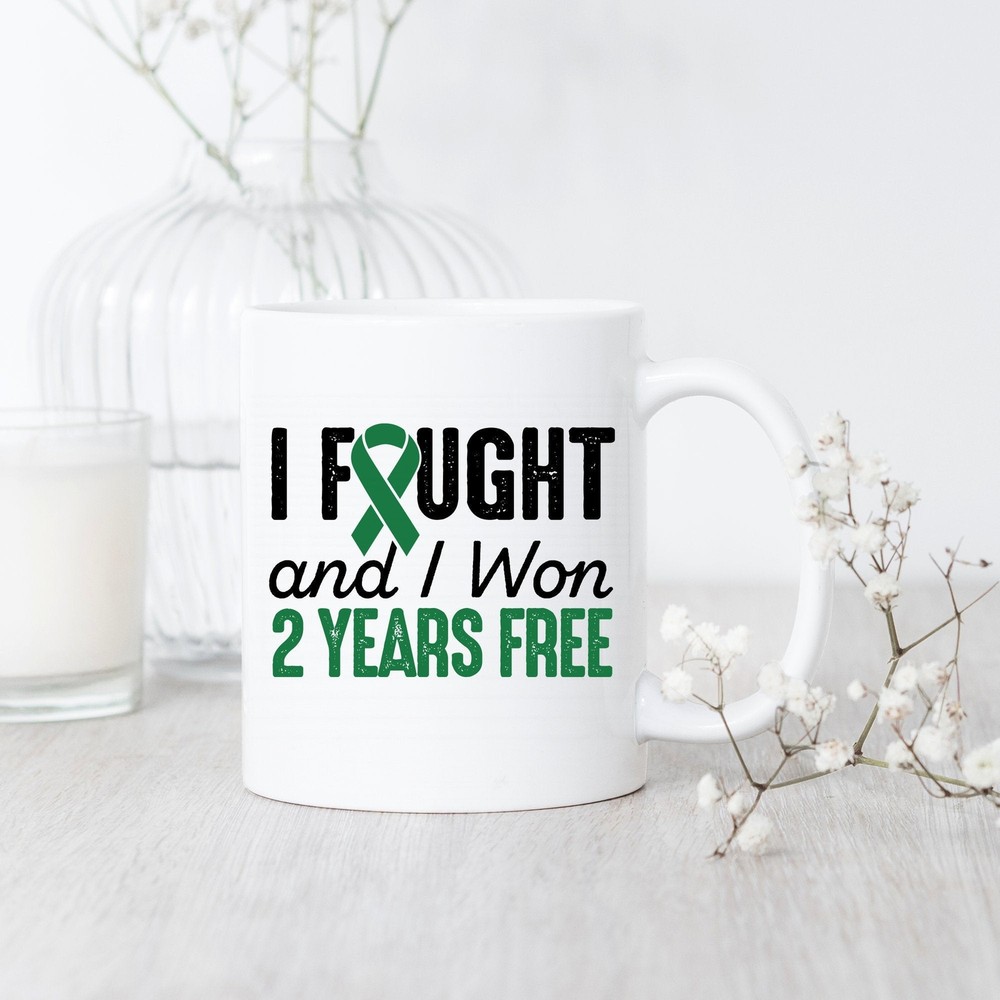 2 Years Liver Cancer Free Survivor Celebration Mug  