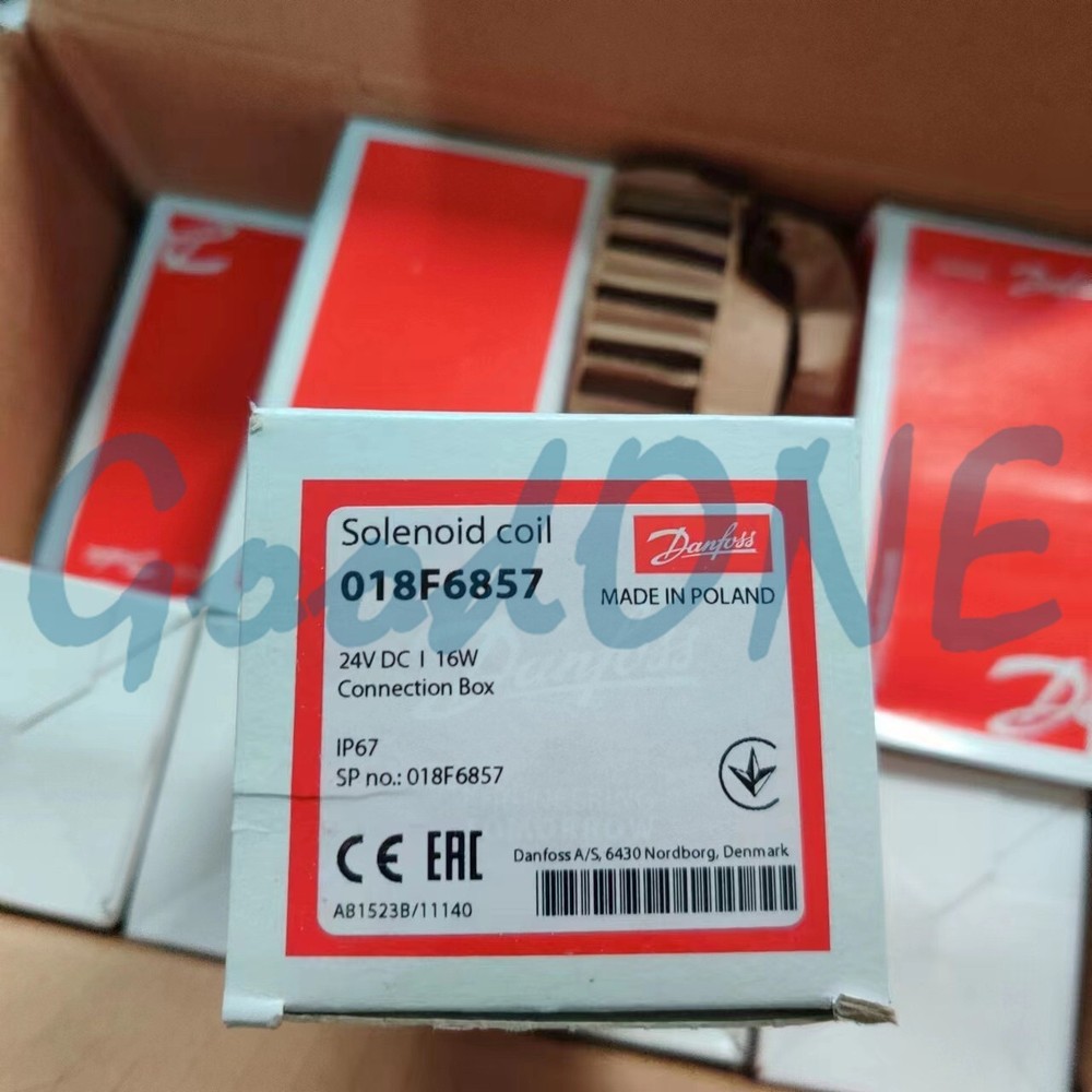 1PC New Danfoss 018F6857 Solenoid Valve Coil