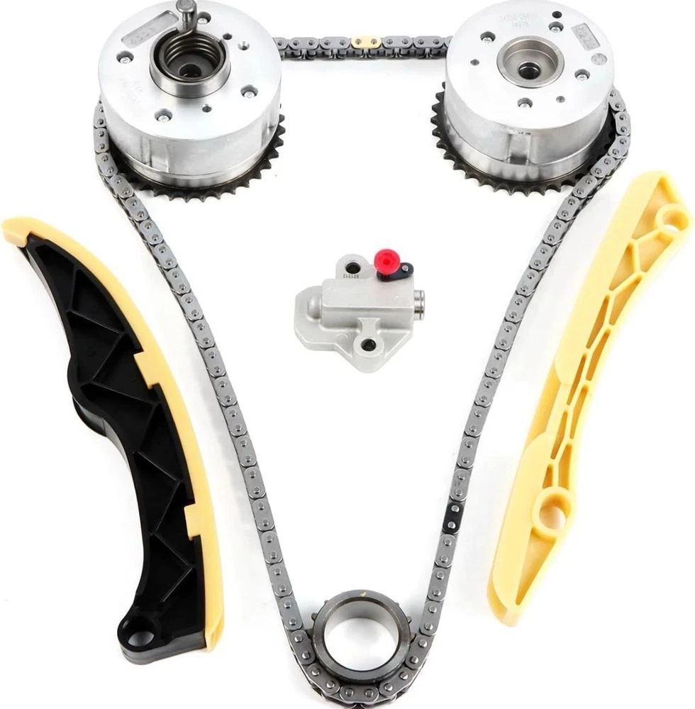 1.6L Timing Chain Kit w/VVT Gears for 12-21 Hyundai Accent Veloster Kia Rio Soul