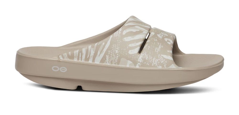 BEST DEAL OOFOS Women's OOahh Limited Slide Sandal - Nomad Combo Camo